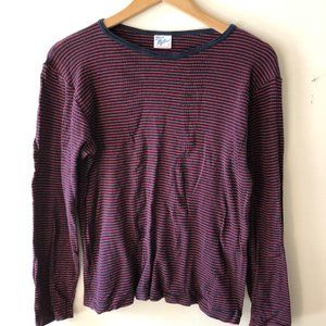 Mini-stripe long-sleeve Tee